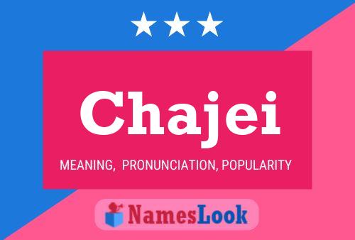 Chajei Name Poster