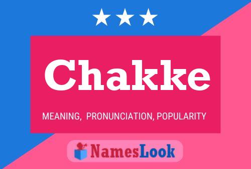 Chakke Name Poster