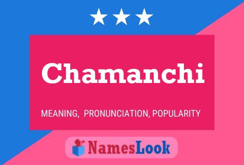 Chamanchi Name Poster