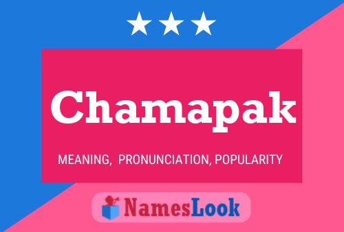 Chamapak Name Poster