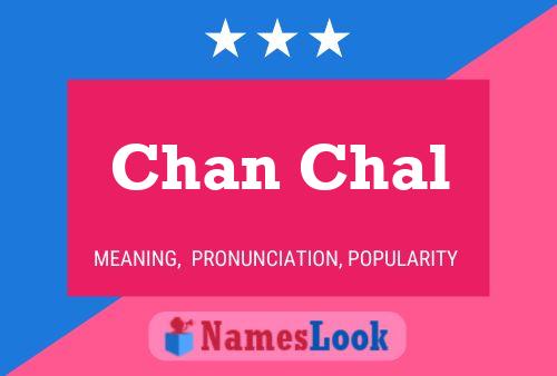 Chan Chal Name Poster