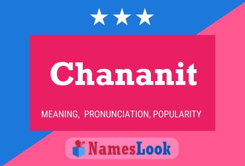 Chananit Name Poster