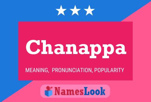 Chanappa Name Poster