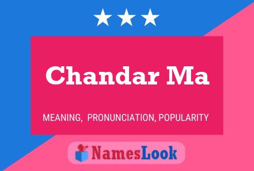 Chandar Ma Name Poster