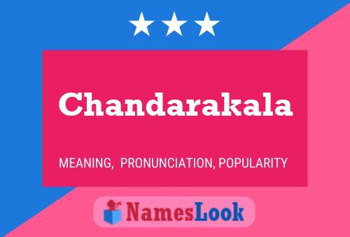 Chandarakala Name Poster