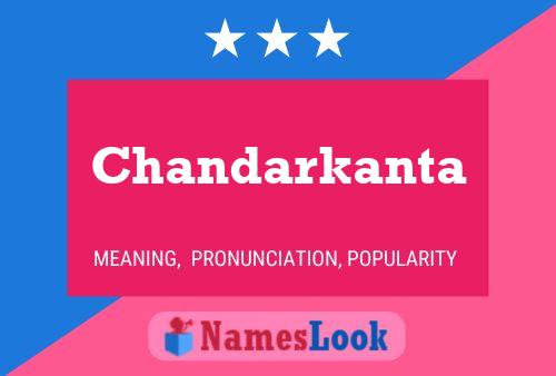 Chandarkanta Name Poster