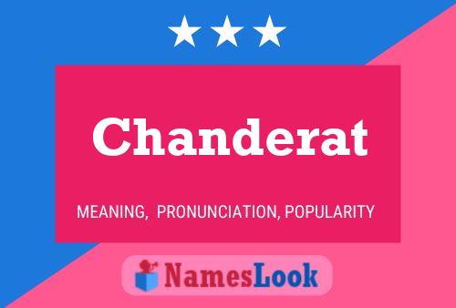 Chanderat Name Poster