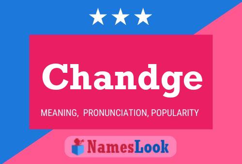 Chandge Name Poster