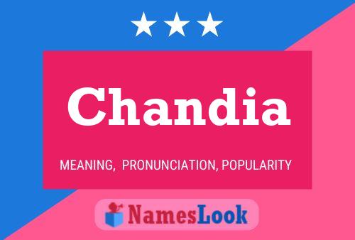 Chandia Name Poster