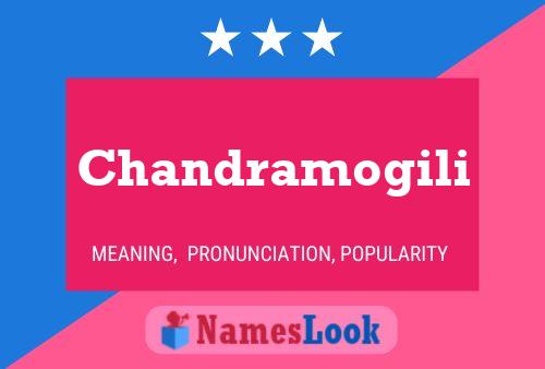 Chandramogili Name Poster