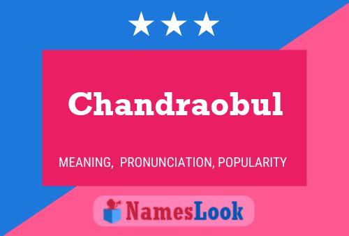 Chandraobul Name Poster