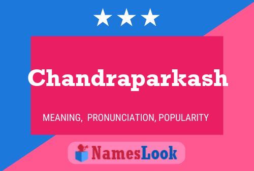 Chandraparkash Name Poster