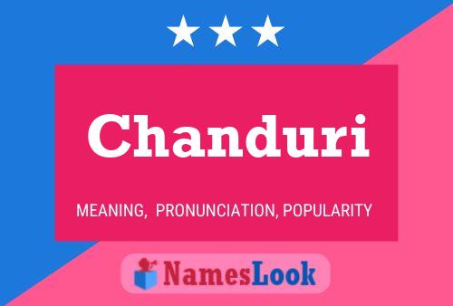 Chanduri Name Poster