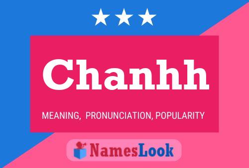 Chanhh Name Poster