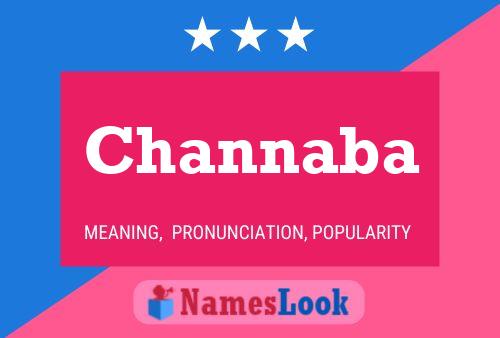 Channaba Name Poster