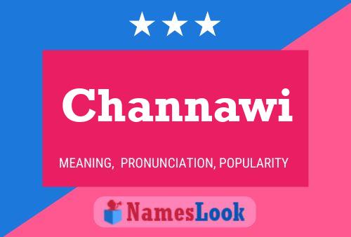 Channawi Name Poster