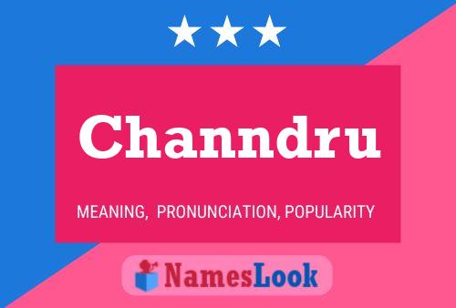 Channdru Name Poster