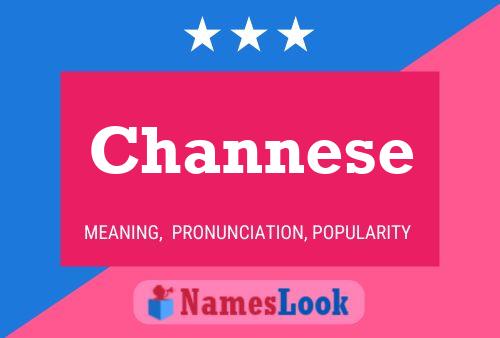 Channese Name Poster