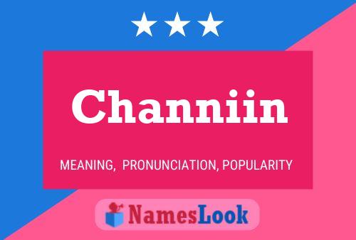 Channiin Name Poster