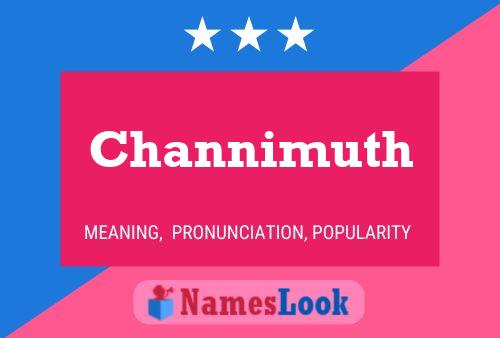 Channimuth Name Poster