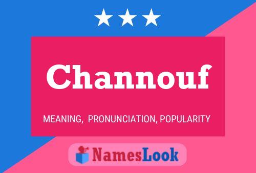 Channouf Name Poster