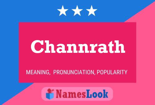 Channrath Name Poster