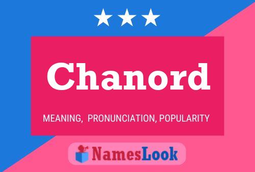 Chanord Name Poster