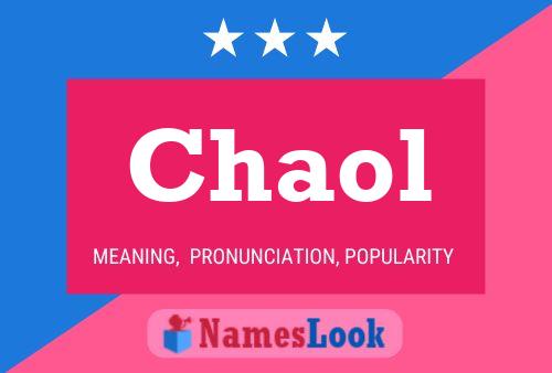 Chaol name meaning