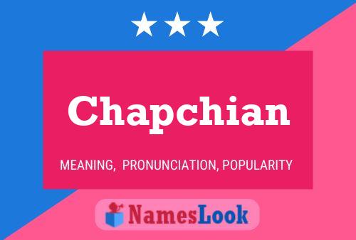 Chapchian Name Poster