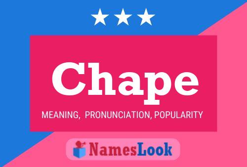 Chape Name Poster