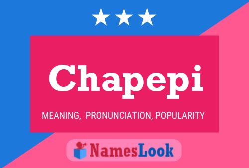 Chapepi Name Poster