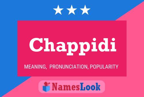 Chappidi Name Poster