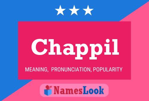 Chappil Name Poster