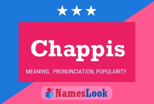 Chappis Name Poster