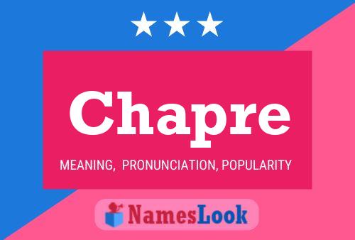 Chapre Name Poster