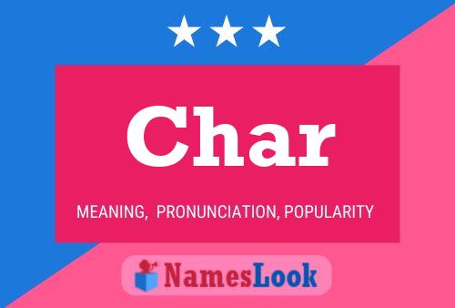 Char Name Poster