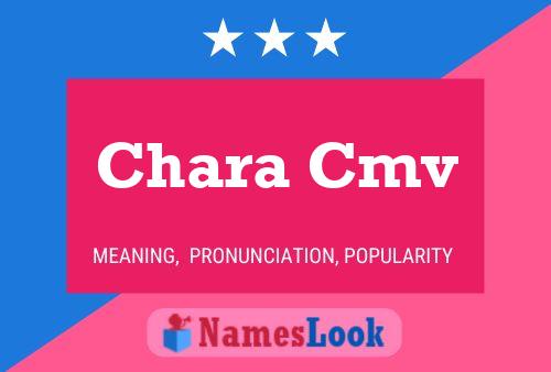 Chara Cmv Name Poster