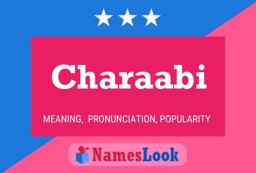 Charaabi Name Poster