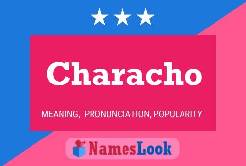 Characho Name Poster