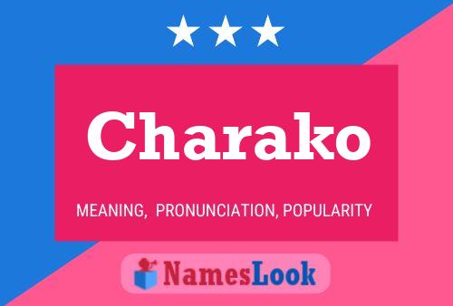 Charako Name Poster