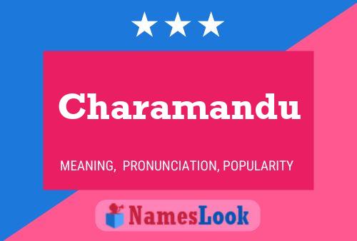 Charamandu Name Poster