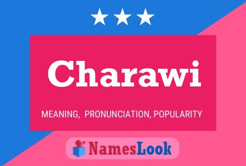 Charawi Name Poster