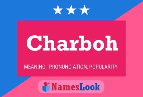 Charboh Name Poster