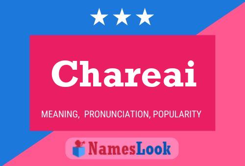 Chareai Name Poster