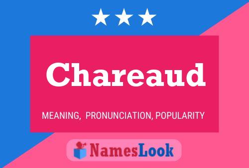 Chareaud Name Poster