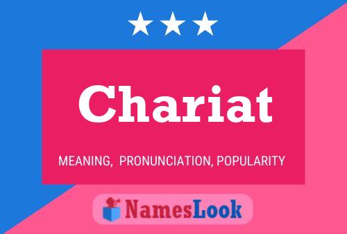 Chariat Name Poster