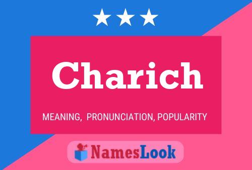 Charich Name Poster