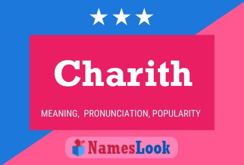 Charith Name Poster