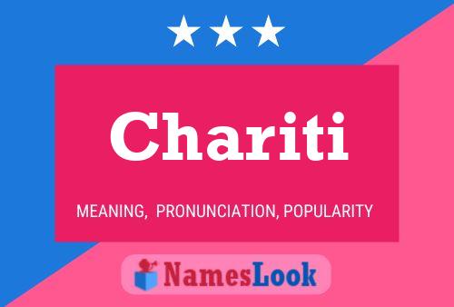 Chariti Name Poster