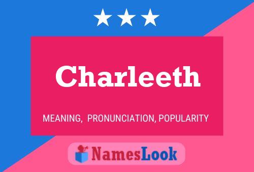 Charleeth Name Poster